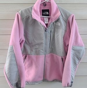 North Pink Face Fleece Jacket Women's Small